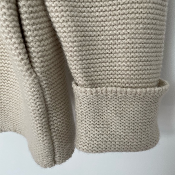 NWOT Theory Sweater Coat in Wool Cashmere Blend Quiet Luxury - Picture 15 of 16